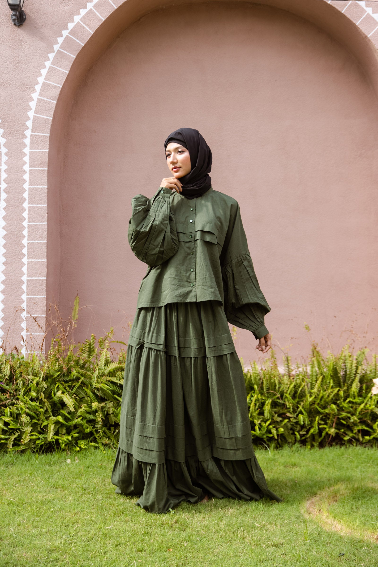 Olive Noor Coord Set - image 3