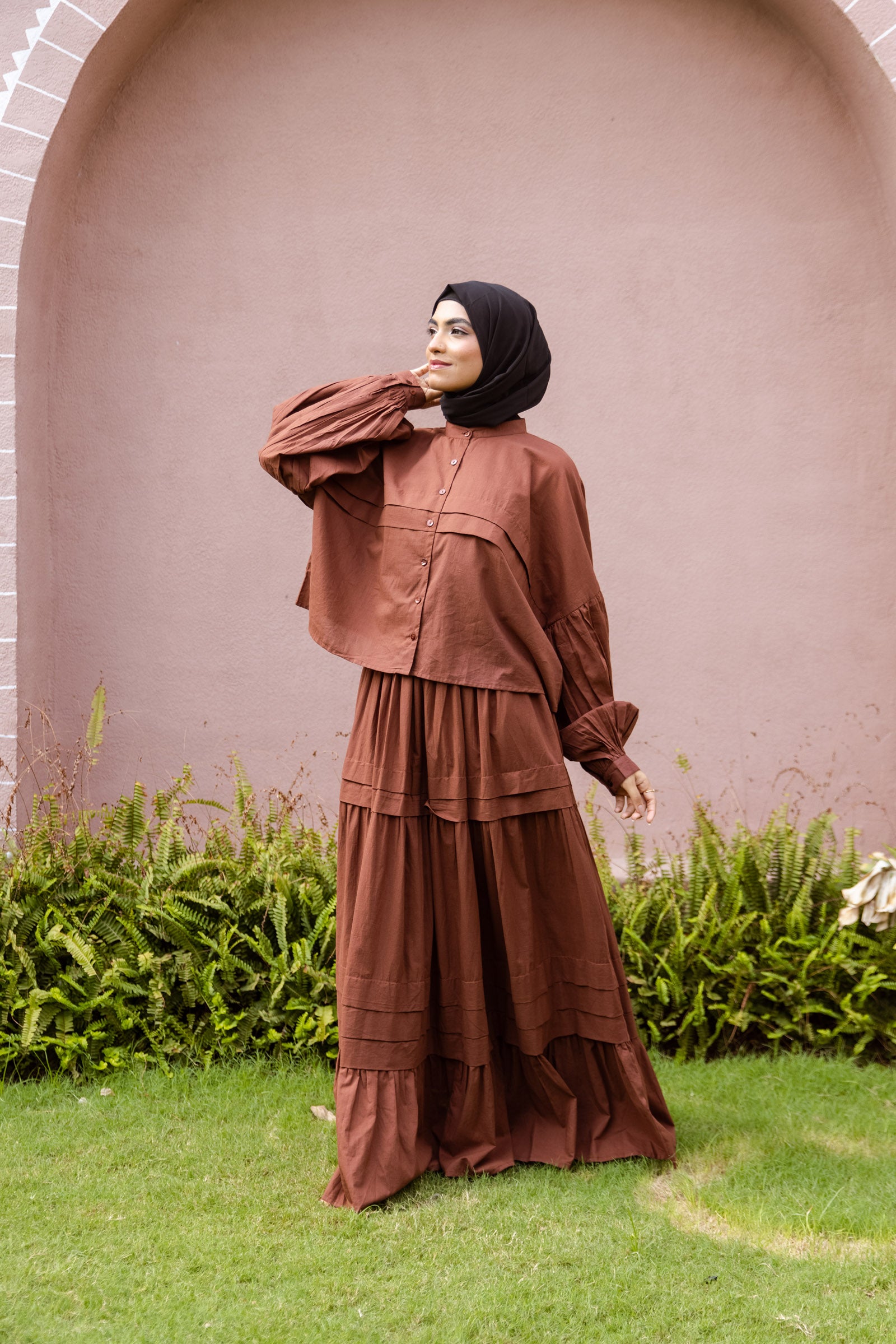 Cinnamon Noor Coord Set - image 4