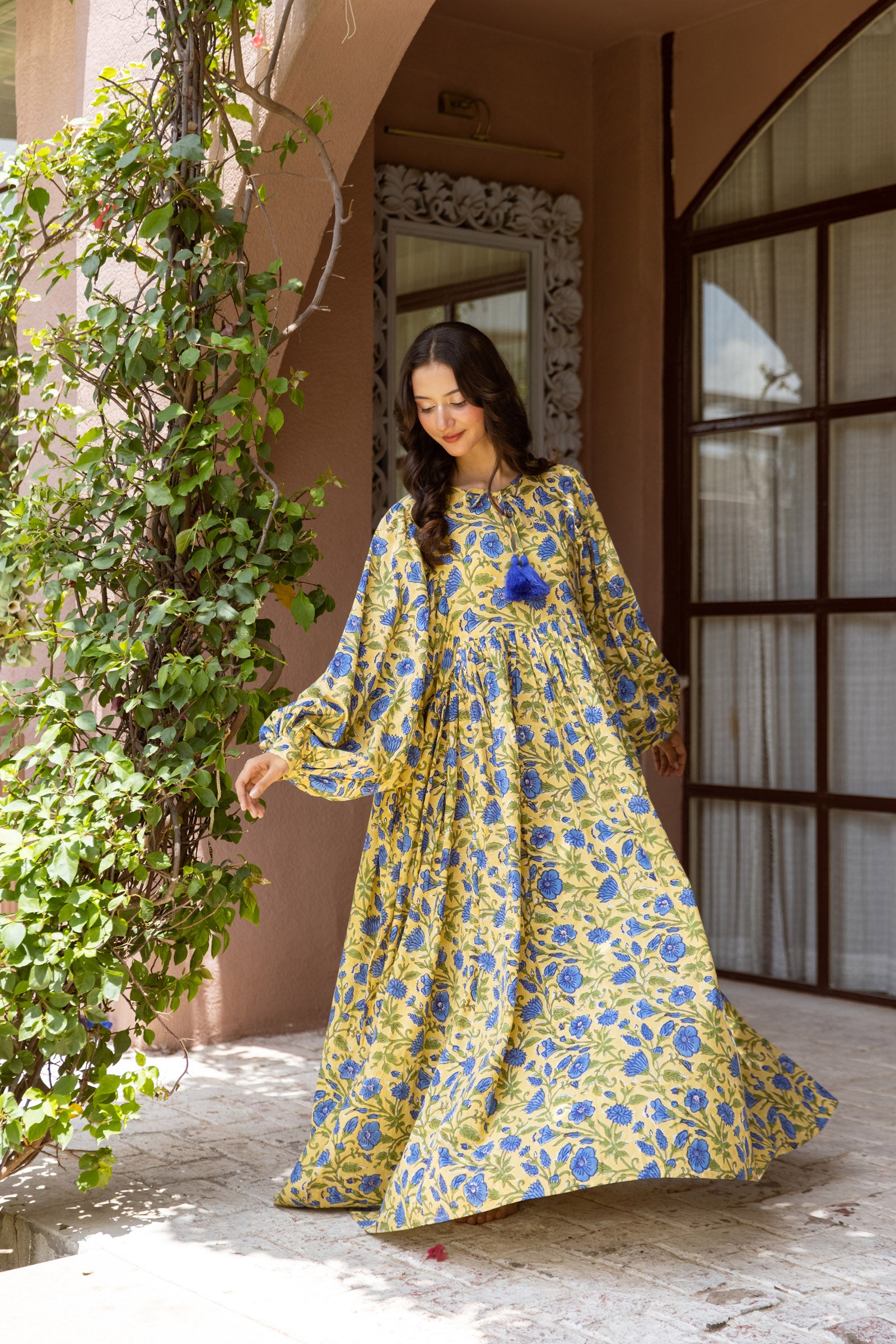 Mustard Gul Maxi Dress - image 3