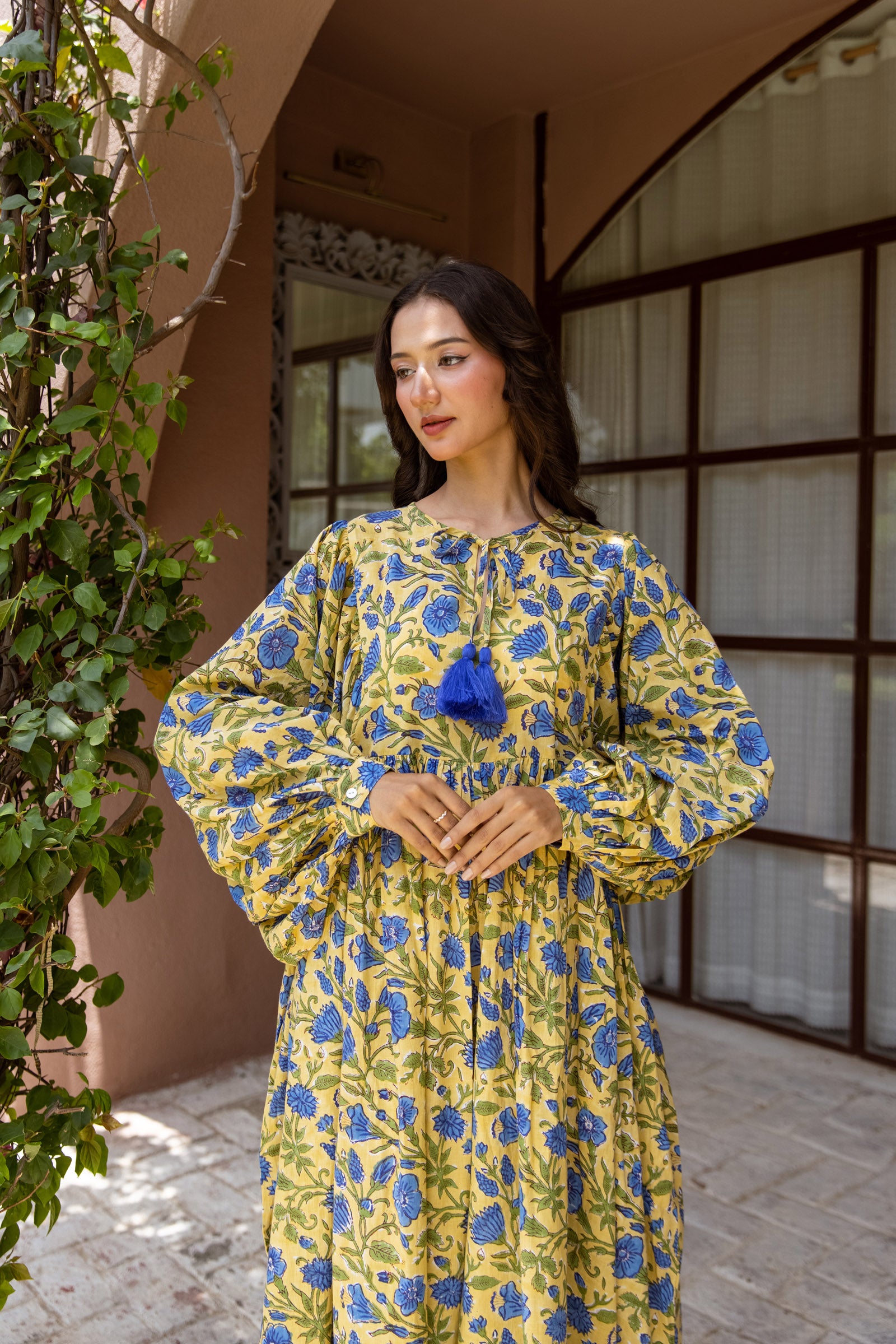 Mustard Gul Maxi Dress - image 4