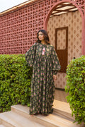 Forest Zara Maxi Dress - Free Size