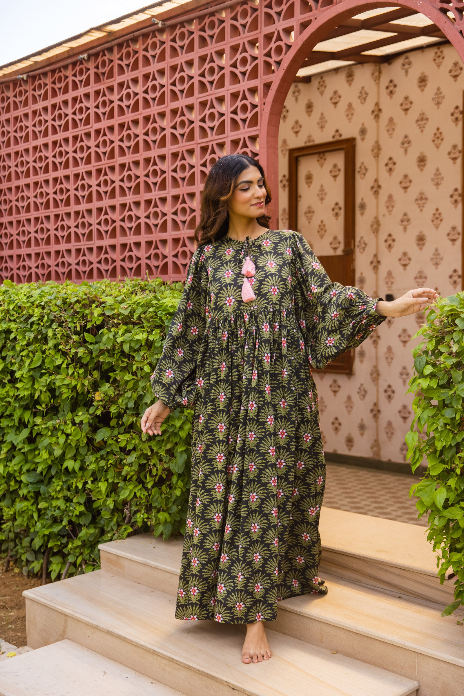 Forest Zara Maxi Dress - image 2