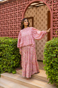 Rose Zara Coord Set - Free Size