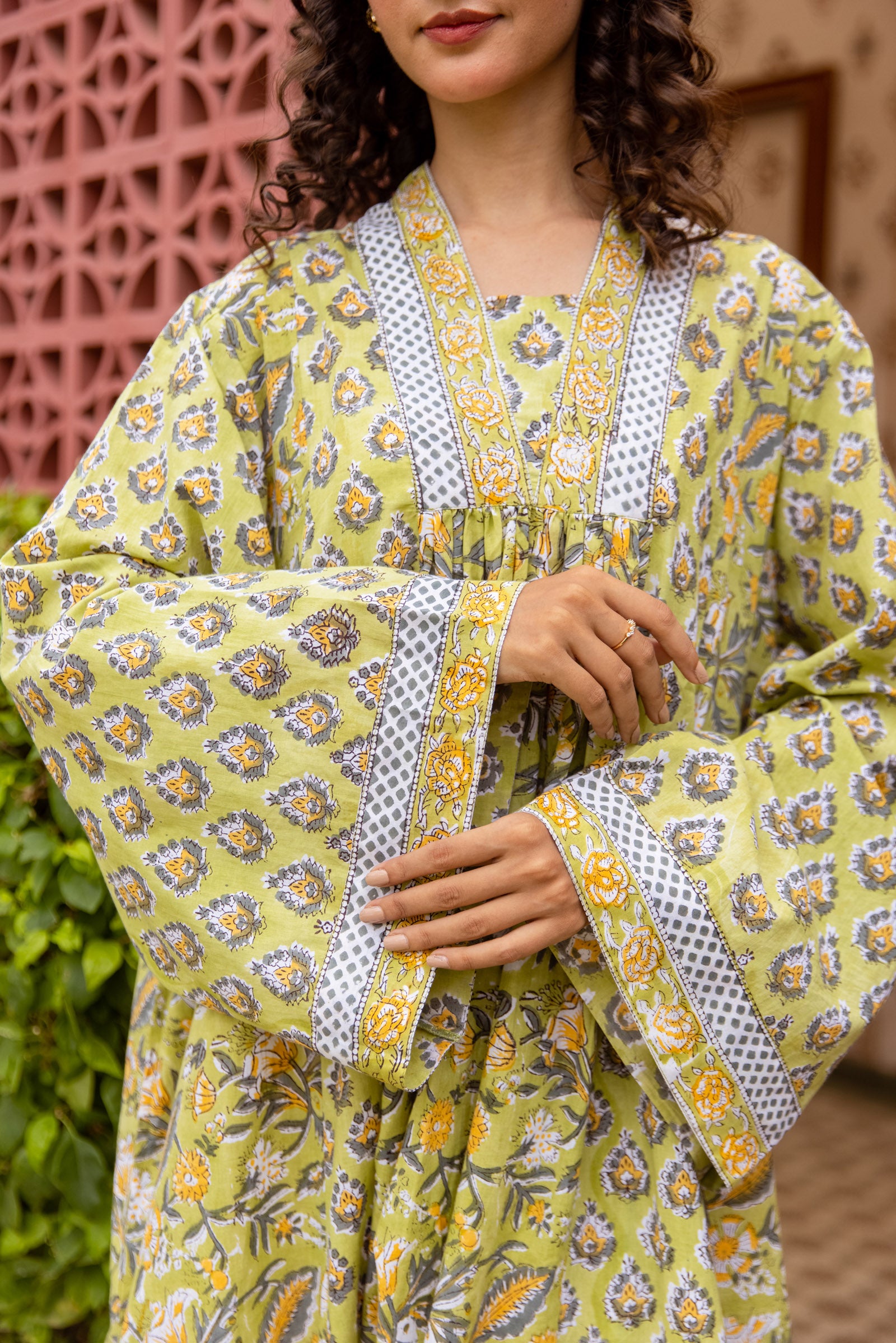 Olive Abeer Kaftan Dress - image 5