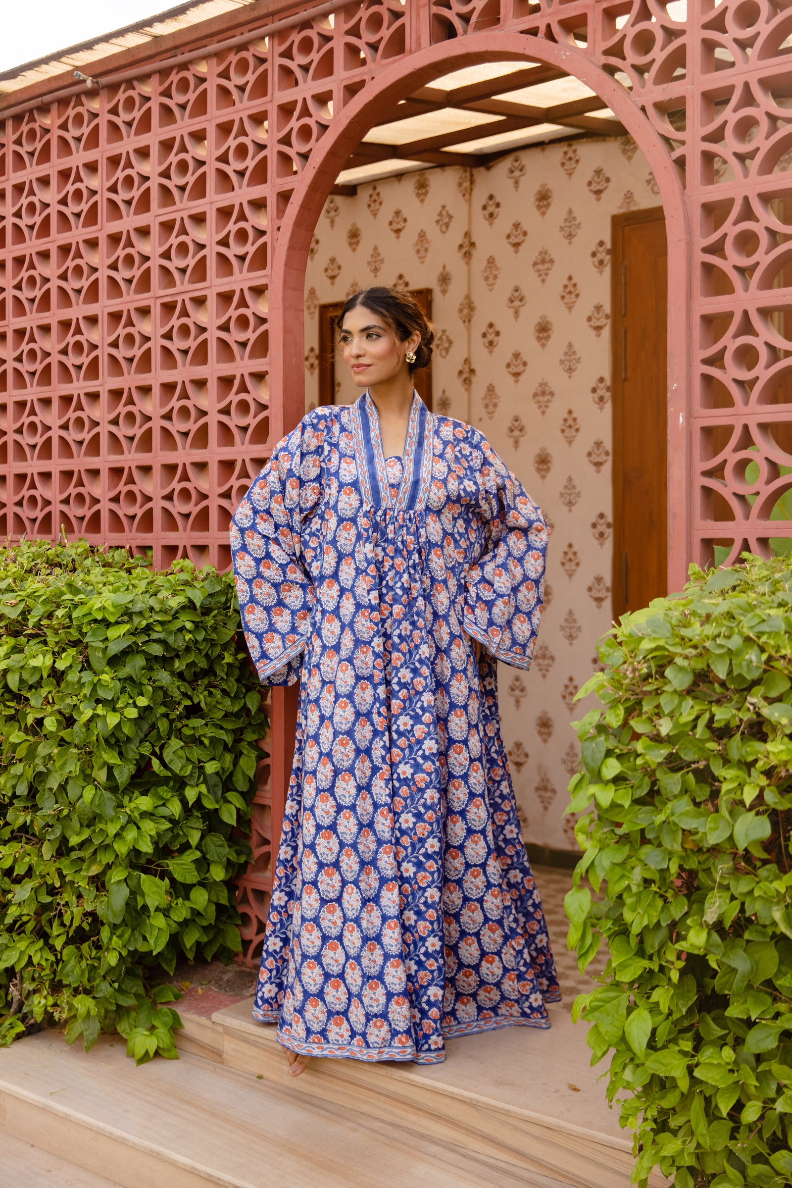 Indigo Abeer Kaftan Dress - image 2