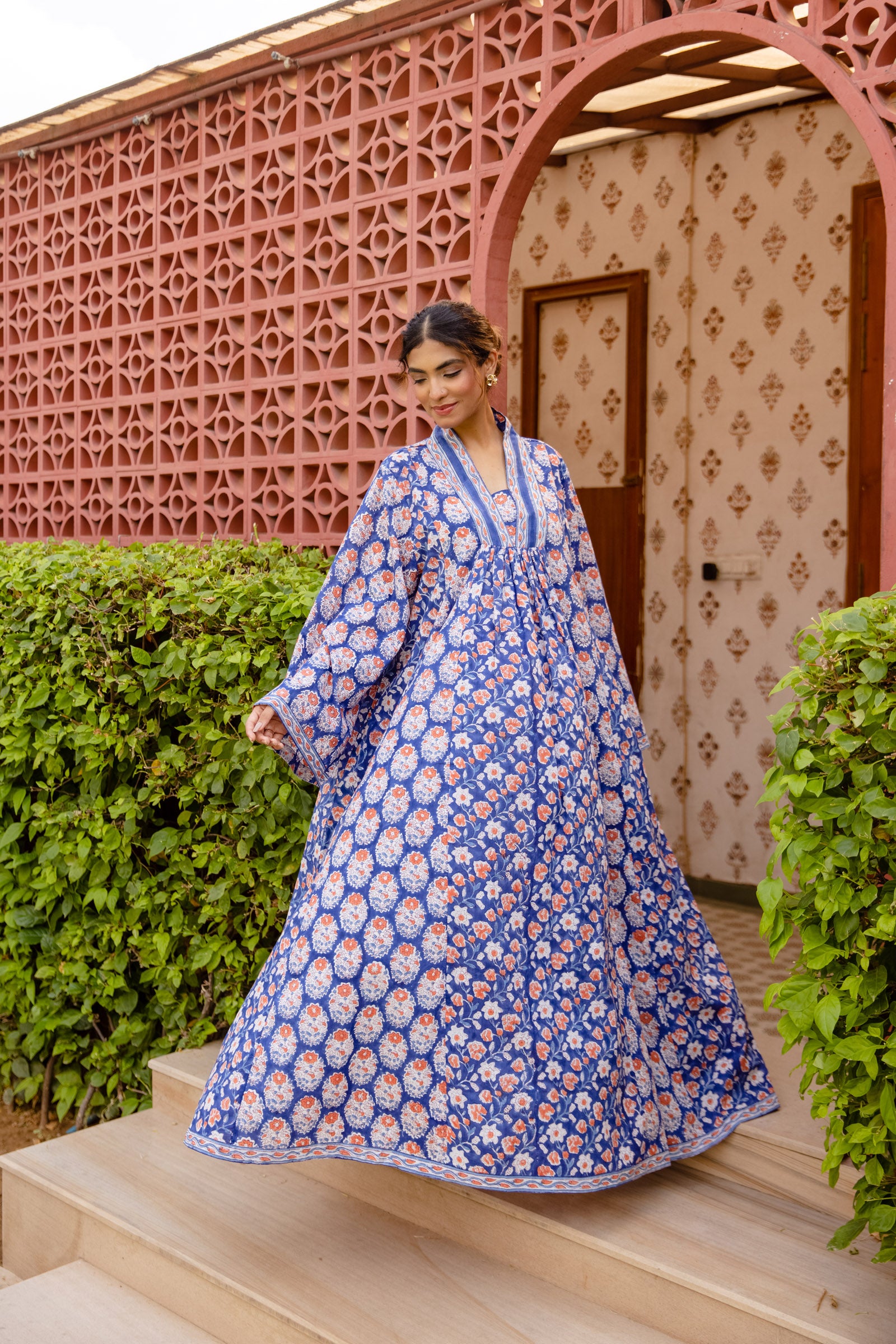 Indigo Abeer Kaftan Dress - image 3