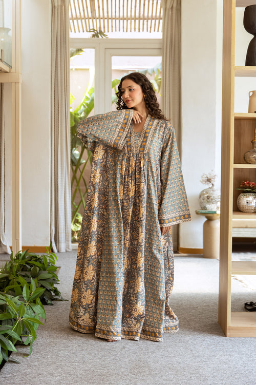 Mist Abeer Kaftan Dress - image 2
