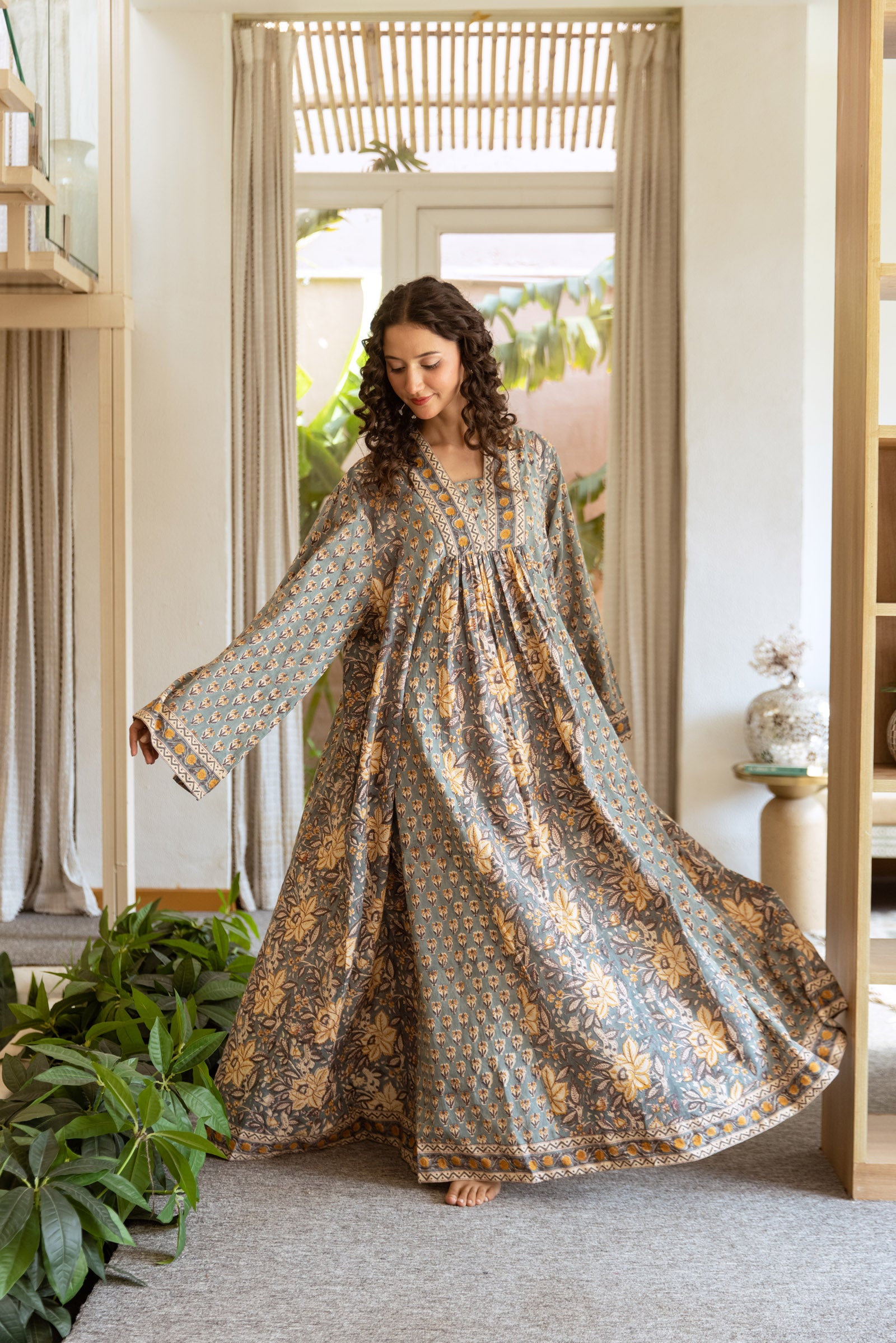 Mist Abeer Kaftan Dress - image 3