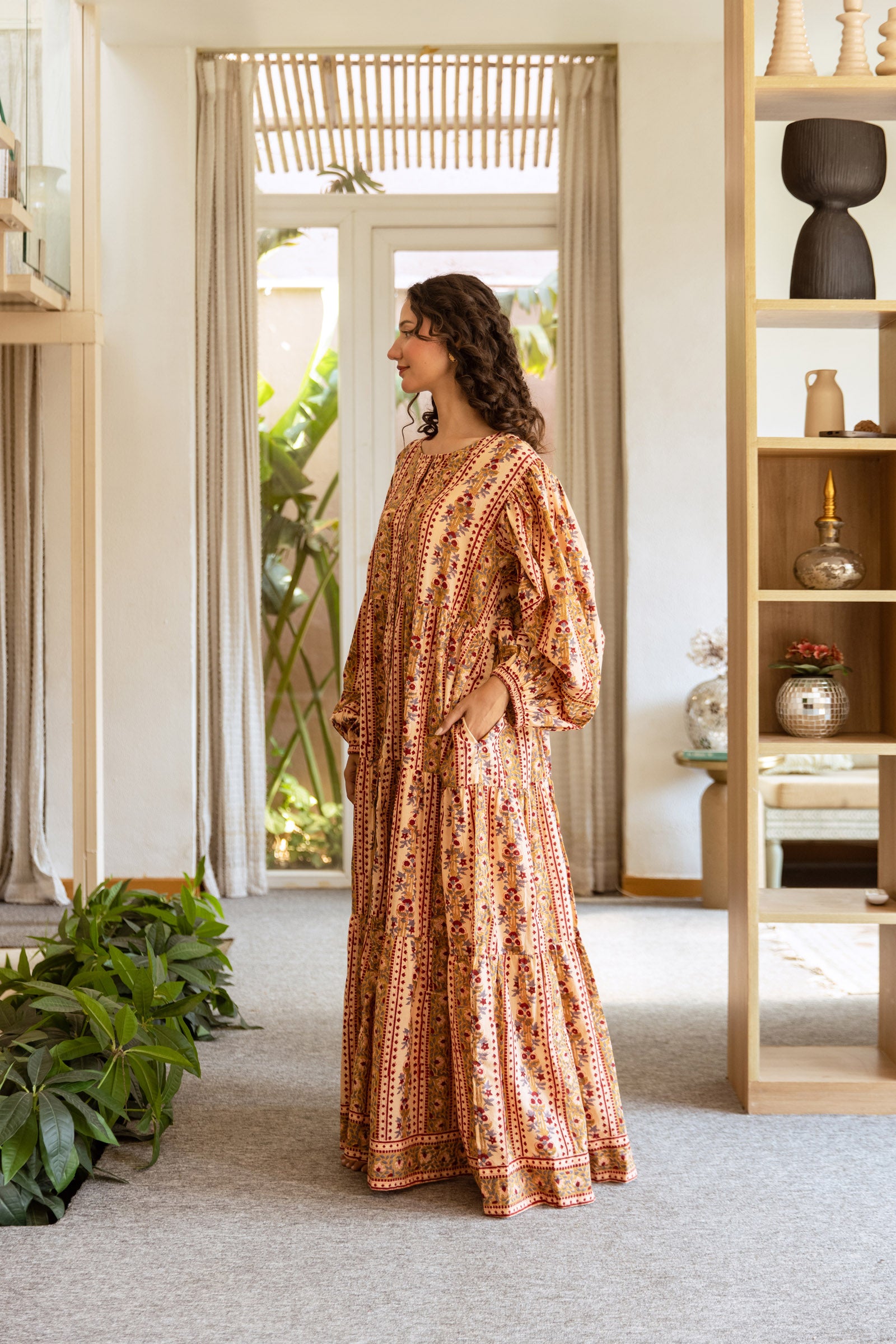 Azure Tara Maxi Dress - image 3