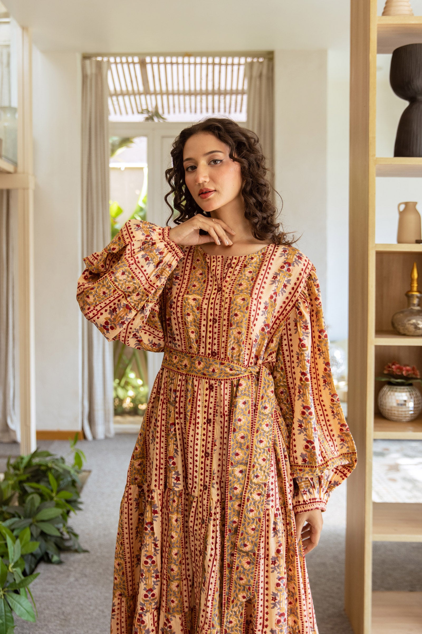 Azure Tara Maxi Dress - image 4