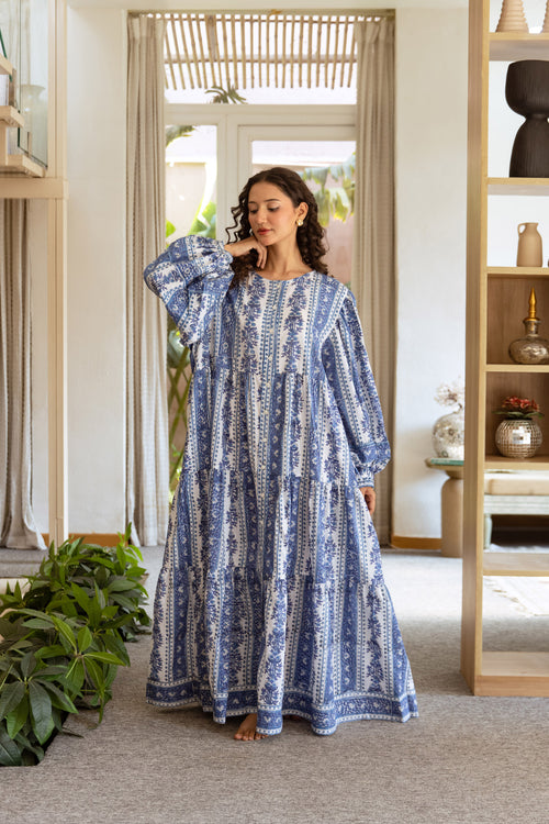Azure Tara Belted Dress - image 2