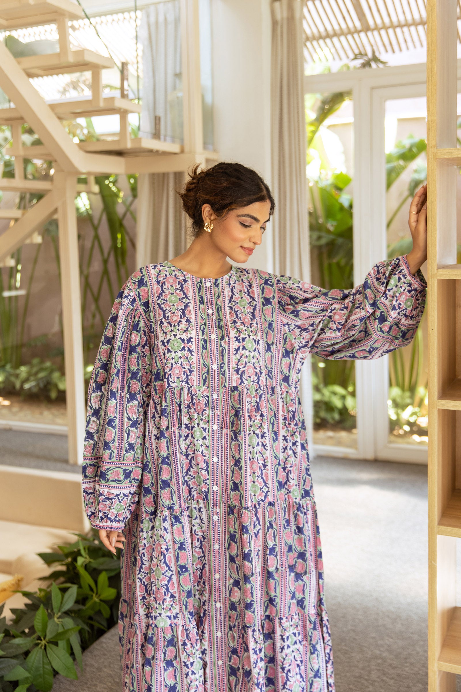 Coral Tara Maxi Dress - image 4